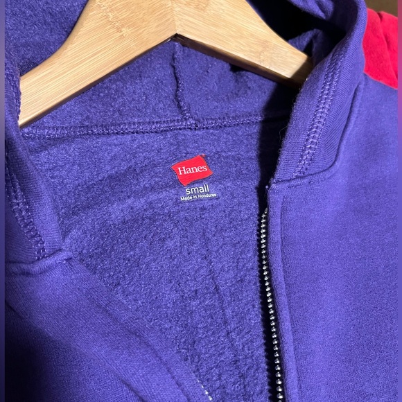HANES PURPLE ZIP HOODIE ~ 💜 - Picture 3 of 5